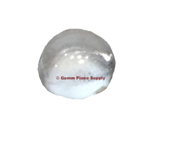 Piano Self Adhesive Buttons - Clear