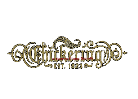 Chickering Piano Fallboard Decal