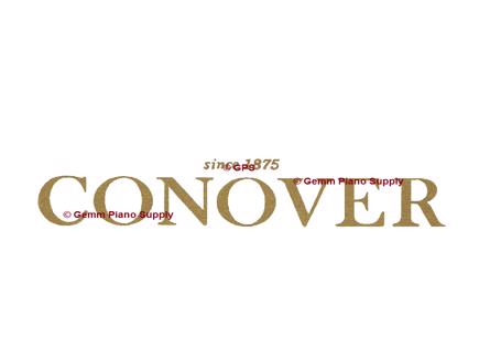 Conover Piano Fallboard Decal