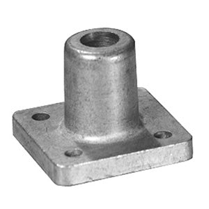 Piano Caster Socket, Square 1-13/16"