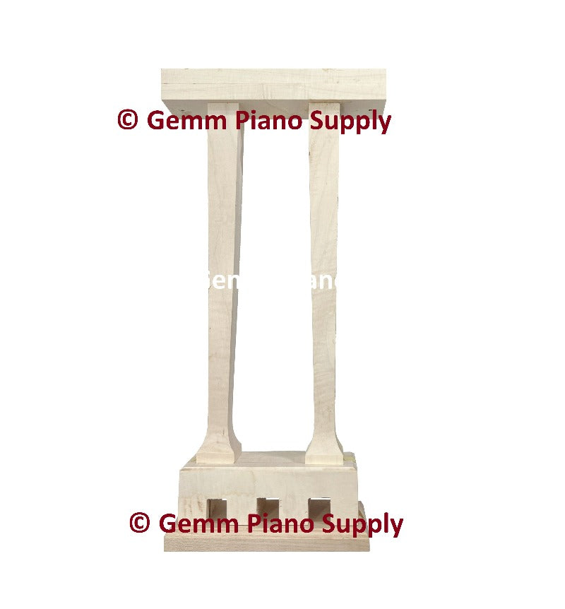 Grand Piano Lyre, Spade Style