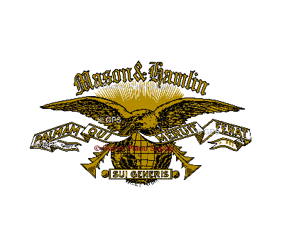 Mason & Hamlin Piano Soundboard Decal