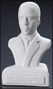 Authentic Joplin Composer Statuette, White Porcelain 5" High