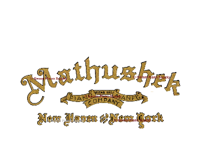 Mathushek Piano Fallboard Decal