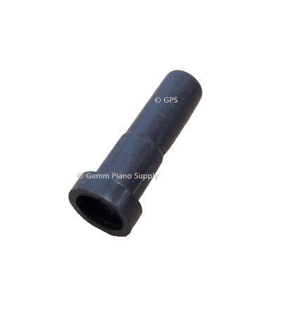 Piano Caster Socket, Round, Plastic Ferrule 5/8" Dia.