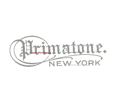 Primatone Piano Fallboard Decal
