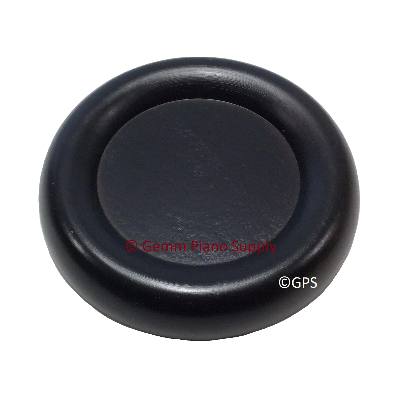 Piano Dual Wheel Hardwood Caster Cup, Ebony