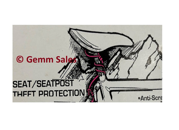 Bicycle Seat Seat Keeper, Anti-Scratch Vinyl – Gemm Company
