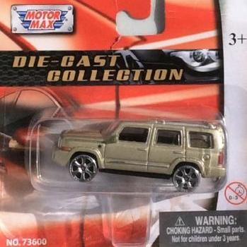 Motor Max Die-Cast Jeep Commander