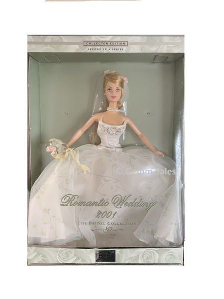 Romantic Wedding Barbie, The Bridal Collection, 2001 Barbie Collectible