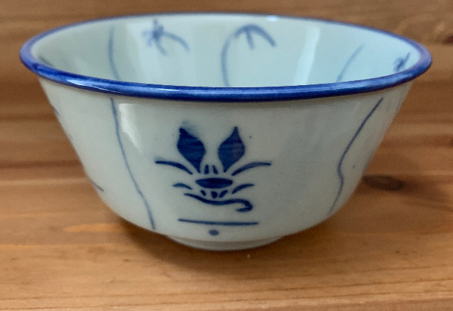Ceramic Chinese Rice/Soup Bowl
