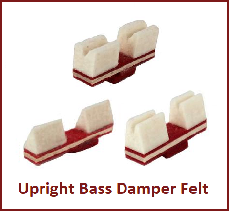 Piano Upright Bass Damper