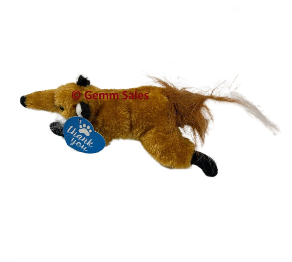 Animal Planet Pet Dog Toy - Fox with Squeaker