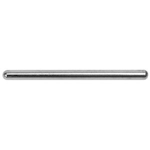 Piano Balance Rail Pins, Nickel Plated 2-5/8" Long .146" Dia