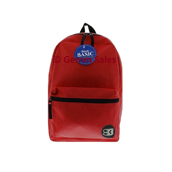 Backpack Basic 2 Compartment - Red