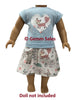 Blouse and Skirt Set, 18 Inch Doll, American Girl