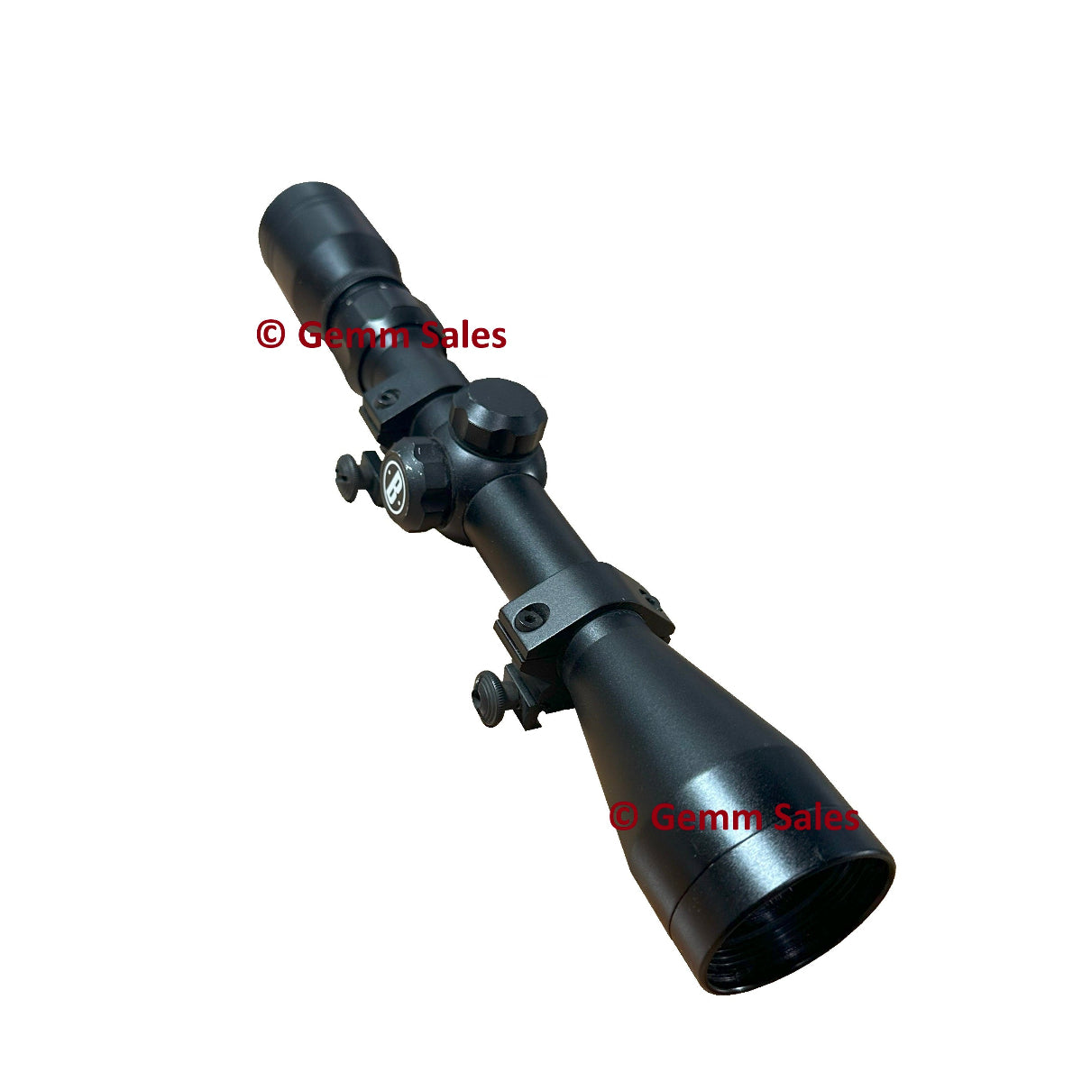 Bushnell Banner Rifle Scope 3-9x40 1" SFP Multi-X Non Illum. Matte Black with Scope Rings Mounts