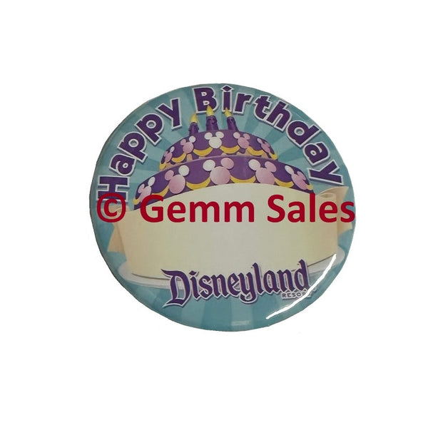 Disneyland Resort Happy Birthday Souvenir Pin