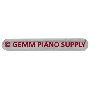 Piano Desk Pins, Nickel Plated 2" Long .146" Dia