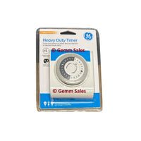 GE 24 Hour 2 Grounded Outlets Mechanical Timer