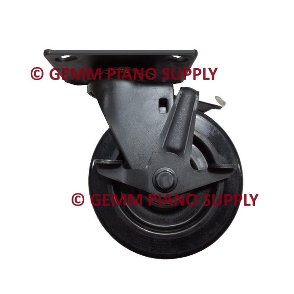 Grand Piano Dolly Caster Wheel with Brake