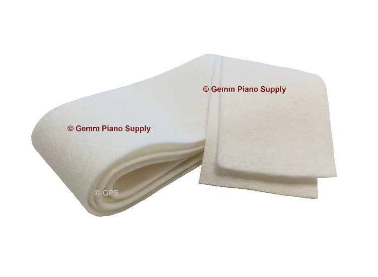 Piano Muffler Rail Felt (Tapered)