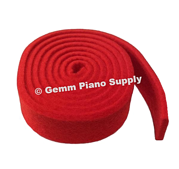 Grand Piano Damper Tray Felt .170" Thick