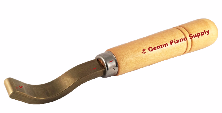 Piano Hammer Head Smoothing Iron with Handle