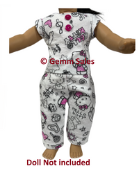Hello Kitty Pajama Set, 18 Inch Doll, American Girl