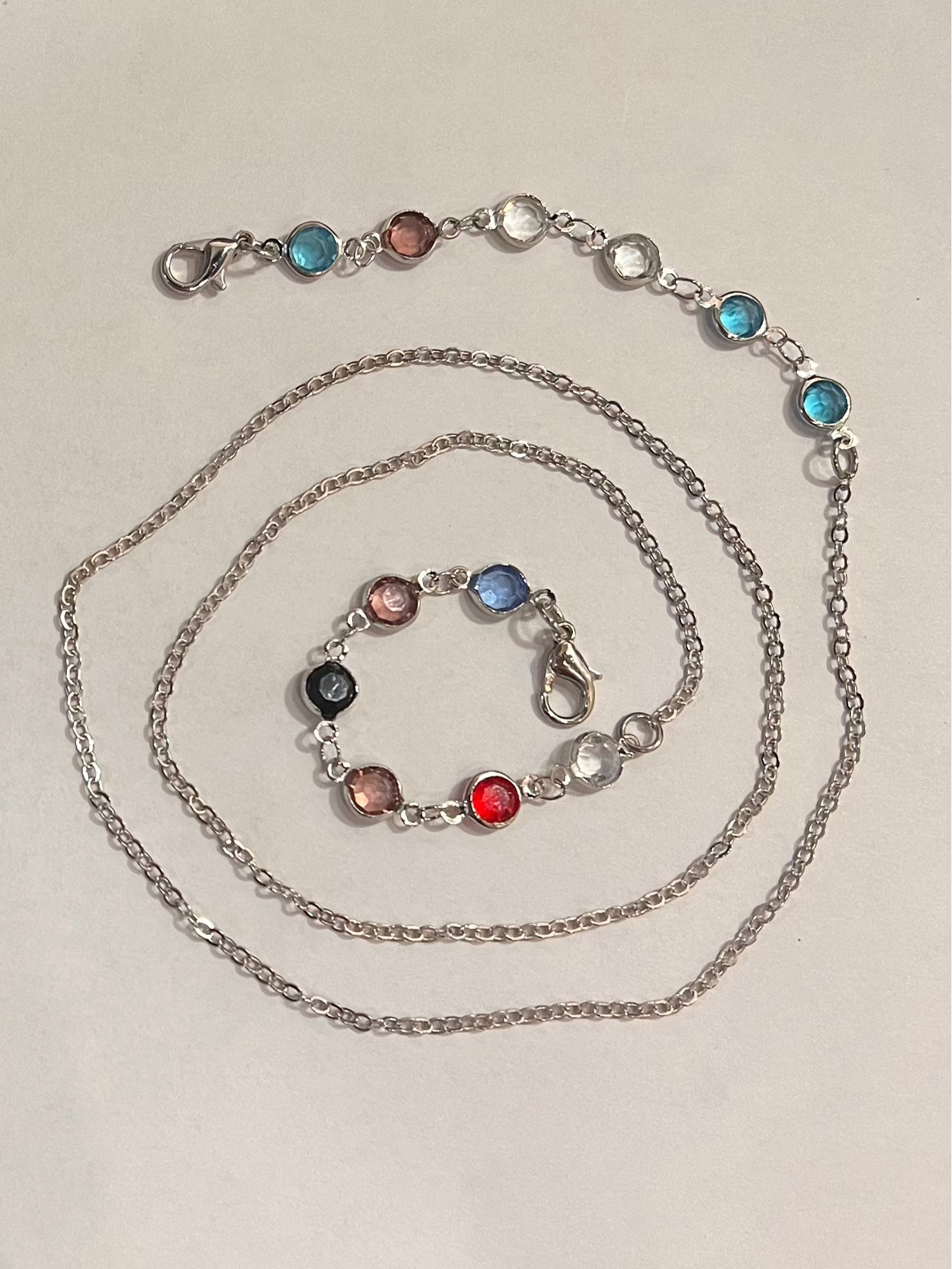 Eyeglass Chain Colorful Beads - Woman's Sunglass Chain