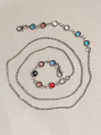 Eyeglass Chain Colorful Beads - Woman's Sunglass Chain