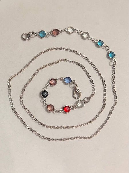 Eyeglass Chain Colorful Beads - Woman's Sunglass Chain