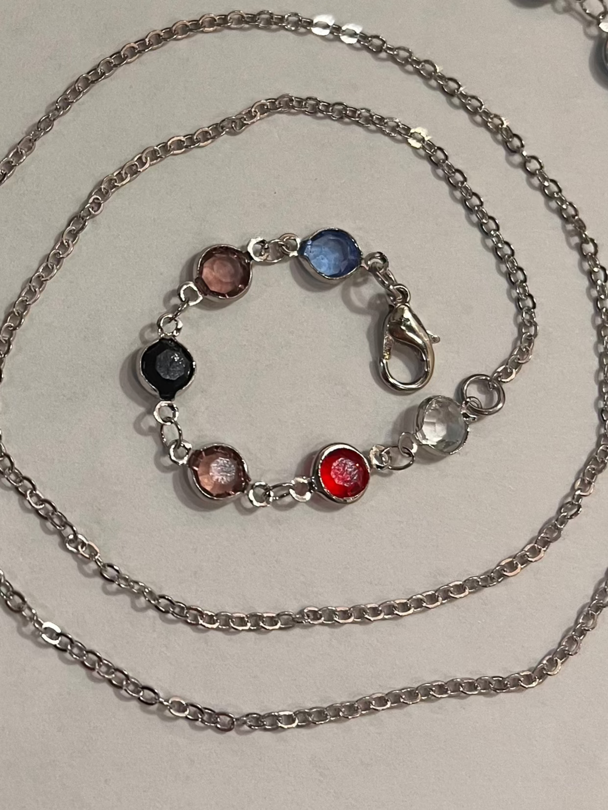 Eyeglass Chain Colorful Beads - Woman's Sunglass Chain