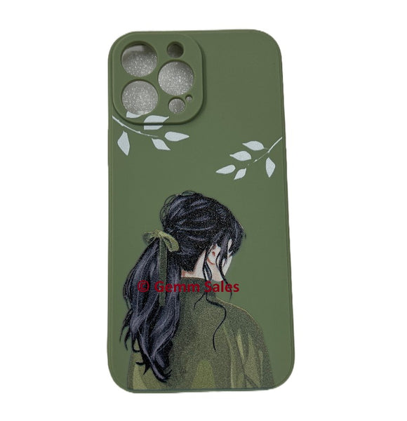 iPhone 13 Pro Max Case - Long Haired Girl