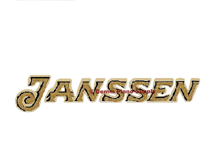 Janssen Piano Fallboard Decal