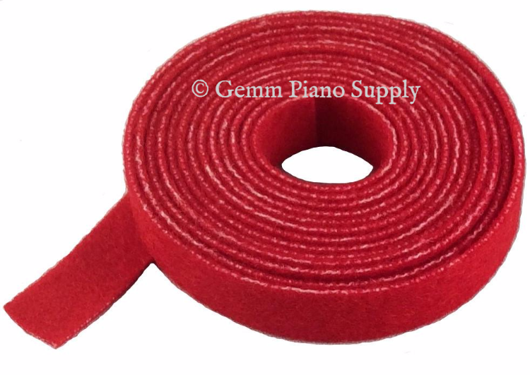 Piano Key Bushing Cloth, Thin 54" Long