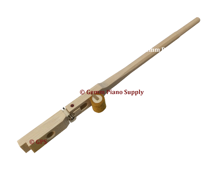 Knabe Grand Piano Shank and Flange, Narrow Type