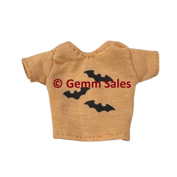 Monst Doll Halloween Bats Cotton T-Shirt , Holala Doll, Xiaomi Doll