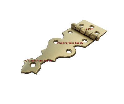 Piano Hinge, Brass 5-3/8" x 1-3/4"