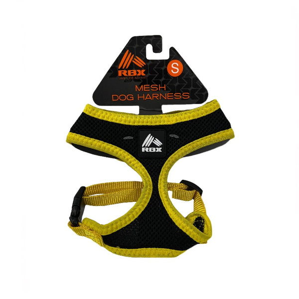 RBX Mesh Dog Harness - Small, Yellow