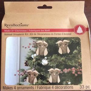 Christmas Recollections Make It Craft Owl Banner Kit