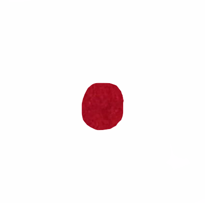 Piano Regulating Punchings, Red, 3/8" OD