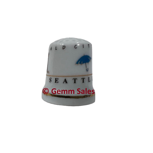 Seattle Washington Space Needle Souvenir Thimble