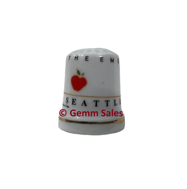 Seattle Washington Space Needle Souvenir Thimble