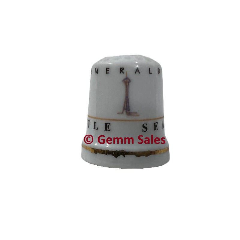 Seattle Washington Space Needle Souvenir Thimble