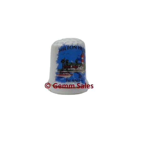 South Carolina Hilton Head Island Souvenir Thimble