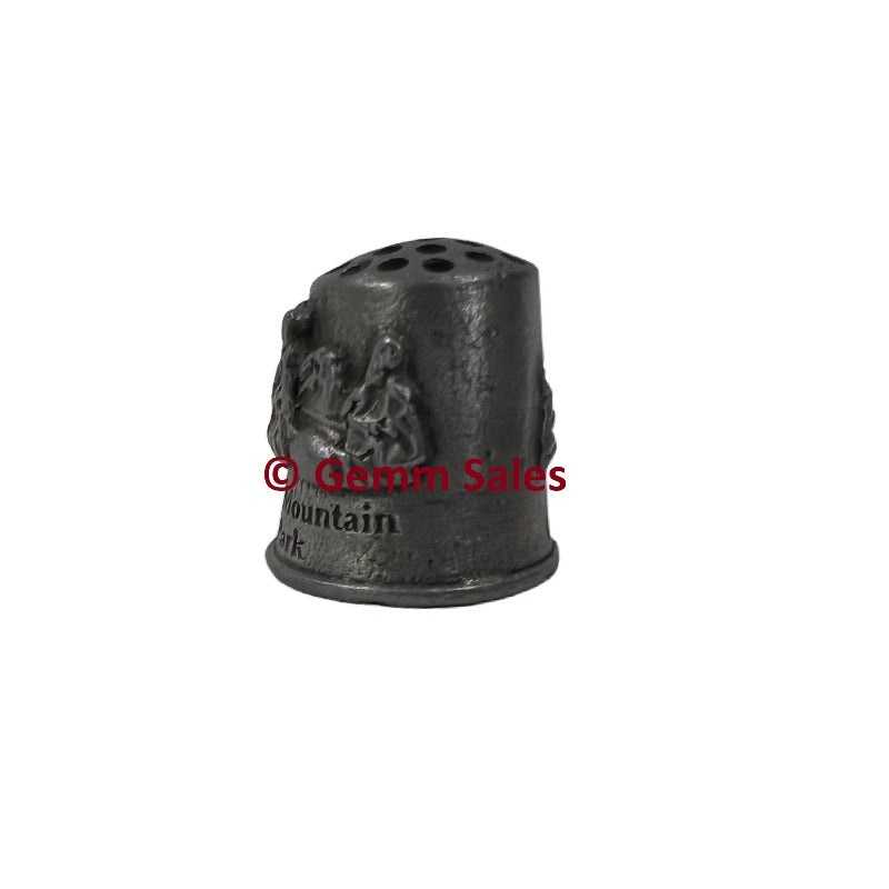 Stone Mountain Park Georgia Metal Souvenir Thimble