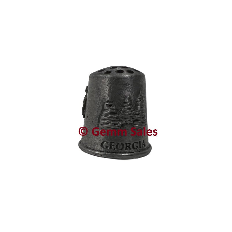 Stone Mountain Park Georgia Metal Souvenir Thimble