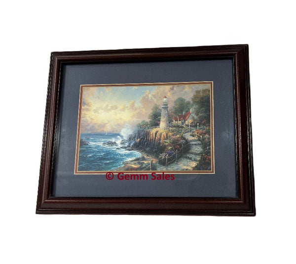 Thomas Kinkade Light of Peace Framed Print