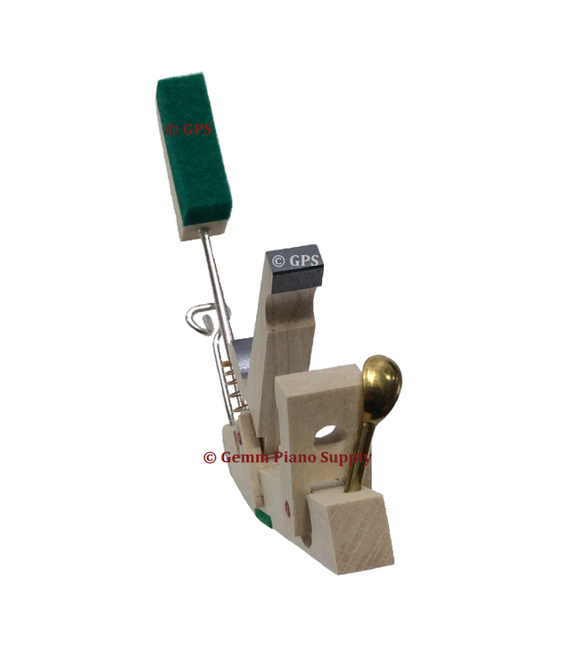 Upright Piano Whippen with Sticker Type - Left